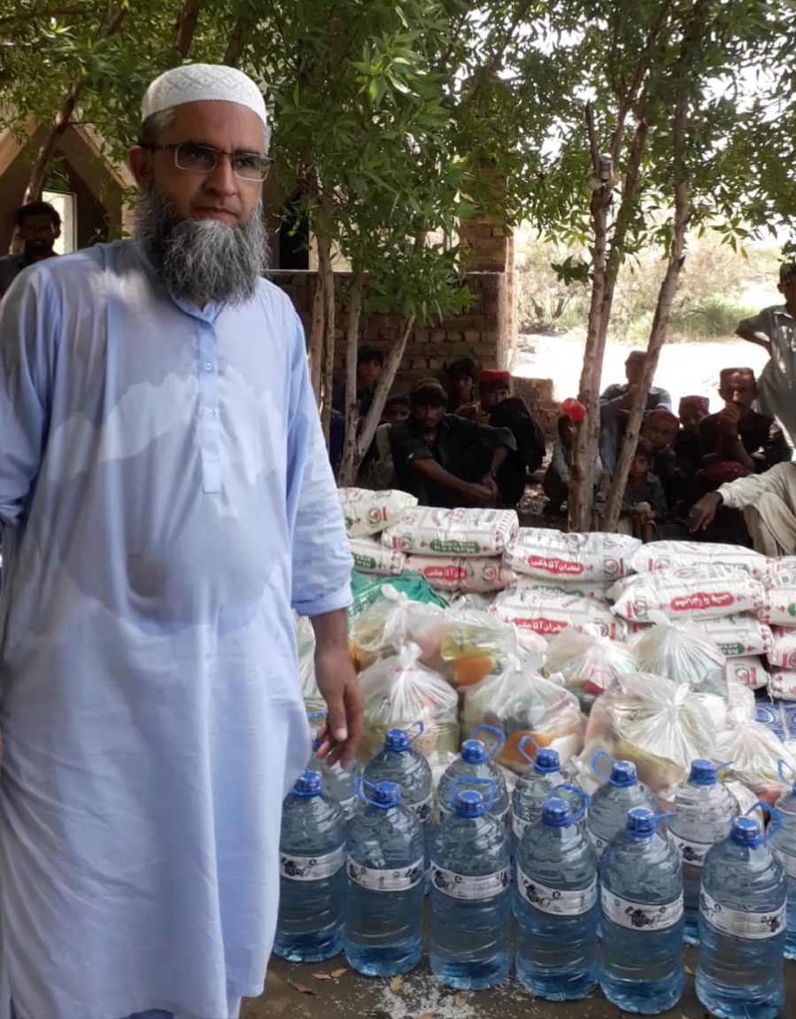 Ration and food package distribution by Annaas Welfare Trust